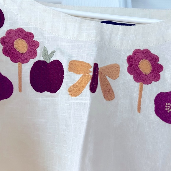 ModCloth Princess Highway Nature's Bounty Embroidered Top - Picture 2 of 5
